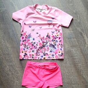 H&M Pink Toddler Swimsuit Size 2-4